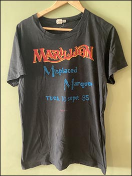 T-Shirt: Misplaced Marquee (front) - 10.09.1985